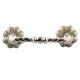 Cream Crackle Ceramic Cut Bridge Handle Online
